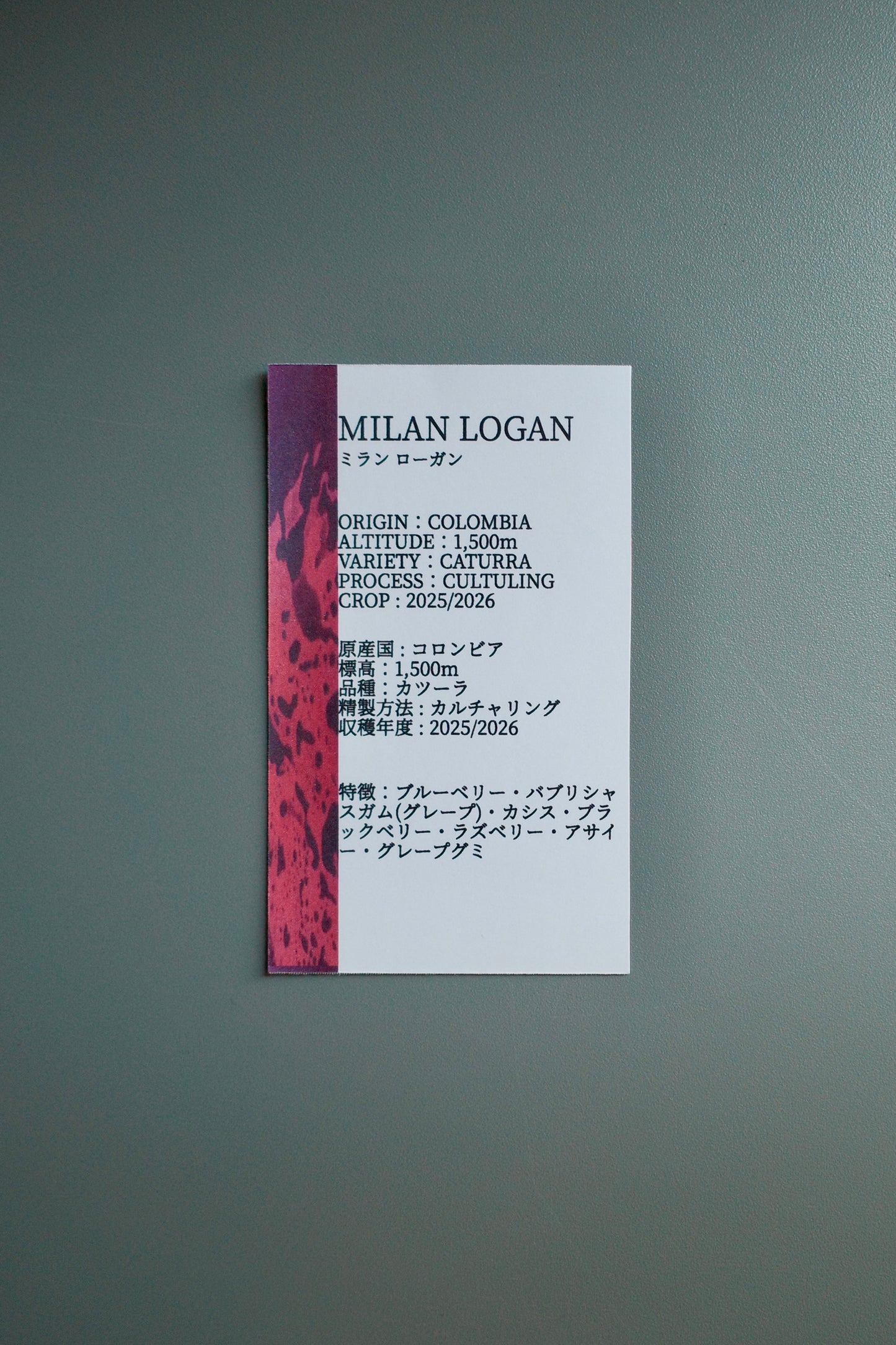 MILAN LOGAN 【100g】